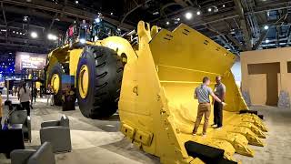 Cat 995 Loader at Minexpo 2024 [upl. by Ahtnamas206]