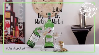 quotHow toquot Dry Martini amp Extra dry Martini 🍸  Mr Goodmix Classic Cocktails [upl. by Onofredo]