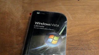 Unboxing a Copy of Windows Vista Ultimate [upl. by Meggy352]