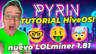 🔥COMO MINAR PYRIN EN HIVEOS🔥 NUEVA CRIPTOMONEDA🚀👀😎 cryptomonedas mining bitcoin bullrun [upl. by Ameyn663]