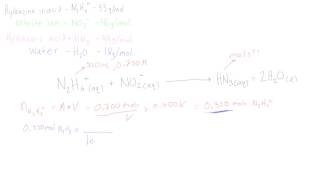 Solution stoichiometry example problem [upl. by Helbonnah814]