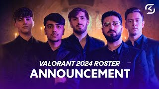 Our First VALORANT Team  SK Gaming Valorant Roster Announcement  Presented by WDBlack [upl. by Aserehc]