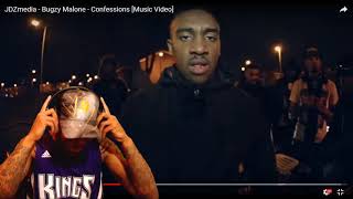 JDZmedia  Bugzy Malone  Confessions Music Video  REACTION [upl. by Neyuq249]