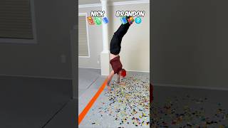 Parkour  Handstand Over Emojis 😱 Ft BrandonA7 [upl. by Nnylirej]