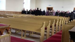 Funeral of Murdo Mhurachaidh MacDonald  Clachan North Uist 12112024 2nd attempt [upl. by Colner]