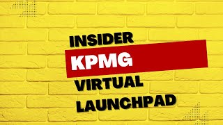 Unlocking KPMG Virtual Launch Pad Secrets [upl. by Aika853]