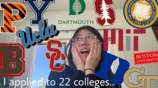 college decision reaction video 2024  ivies ucs stanford mit duke  more [upl. by Aliek]