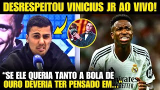 🚨 EITA Olha o que o RODRI FALOU DO VINICIUS JR AO VIVO HOJE RASGOU O VERBO [upl. by Brenner]