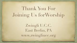 Zwingli UCC of East Berlin PA Live Stream [upl. by Aromas]