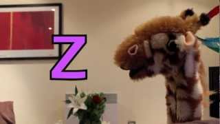 Geraldine the Giraffe learns the z sound [upl. by Ahsinat186]