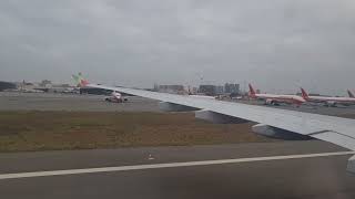 Airbus A330900 NEO slow and smooth descent landing and parking at Luanda Airport [upl. by Emina]