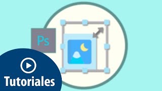 Cómo recortar y redimensionar imagen en Photoshop CC 2017 [upl. by Notsirb]