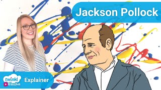 Teaching about Jackson Pollock [upl. by Sirad]