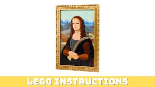 LEGO instructions  31213 Mona Lisa [upl. by Eitsyrc599]