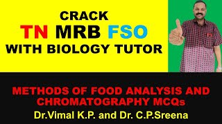 METHODS OF FOOD ANALYSIS MCQs  CHROMATOGRAPHY MCQs [upl. by Utter]