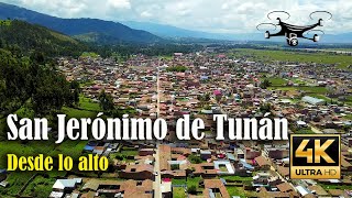 San Jerónimo de Tunán desde lo alto Drone 4K Huancayo Junín  Perú [upl. by Benedix]