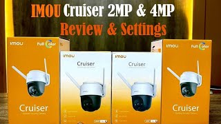 Best Wireless Outdoor Security Camera IMOU Cruiser 2mp amp 4mp full Review and Details [upl. by Jami]