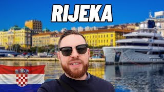 A Tour of RIJEKA  Beautiful Croatian Port City 🇭🇷 [upl. by Epuladaug]