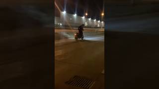 Sportster 883 rolling burnout [upl. by Aknayirp996]