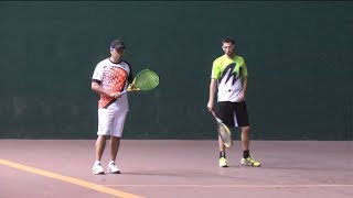 Mx Frontour  Frontenis  Semifinal singles Turi vs Charro Campo Marte 2014 [upl. by Leitao207]