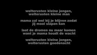 Sanne  Welterusten kleine jongen songtekst [upl. by Royal454]