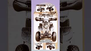 110cc Quad Bike ATV 4 wheel motorcycle for sale online deliver all Pak [upl. by Virgel]