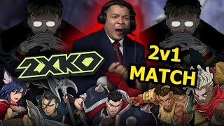 Majin Obama vs THE DEVS 2v1  2XKO Early Access Gameplay [upl. by Cinda]