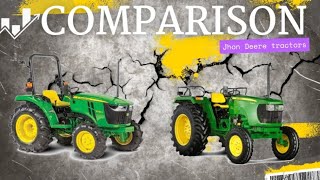 Jhon Deere 3028 EN vs Jhon Deere 5036 D  jhon Deere tractor comparison  hindi video tractor [upl. by Sadie]