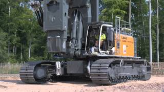 Liebherr  Mr Torque  the LB 44 rotary drilling rig [upl. by Sul]