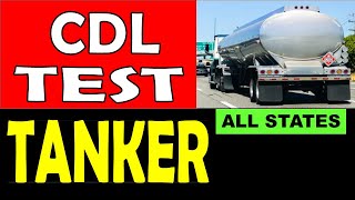 CDL Prep Test TANKER Questions and Answers [upl. by Namyaw502]