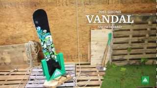 K2 Vandal Snowboard 2013 Product Video [upl. by Castera]