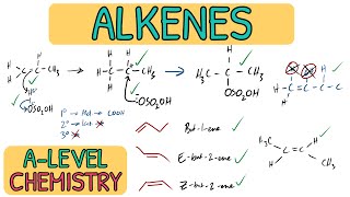 Alkenes  Exam Question Walkthrough｜AQA A Level Chemistry [upl. by Beau]