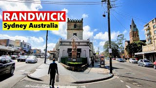 RANDWICK  Sydney Australia  Randwick City Walking Tour [upl. by Solomon905]