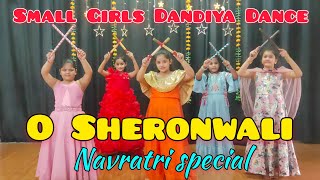 Dandiya Navratri Hey Naam Re  Dandiya Dance  Easy Steps for kids  Noor Dance Studio [upl. by Urania]