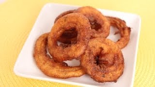 Homemade Onion Rings Recipe  Laura Vitale  Laura in the Kitchen Episode 606 [upl. by Juanita827]