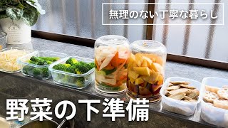 【野菜の下準備】買ったらすぐやる 料理が楽になる野菜の下ごしらえ [upl. by Etiragram783]