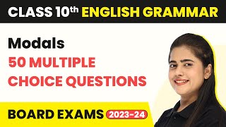 Modals MCQs 50 Solved 202223  Class 10 English Grammar MCQs 50 Solved 2022  2023 [upl. by Artemahs72]