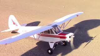 Eflite Super Cub 25e with Power 32 Motor [upl. by Waddle79]