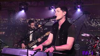 HD The Script  quotFor The First Timequot 118 Letterman TheAudioPervcom [upl. by Zuzana]