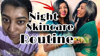 എന്റെ skin ഇത്രെയും മാറാൻ കാരണം ഈ ഒരു routine ആണ് 💯  Night Skin Care Routine 🧴 [upl. by Akemrej]