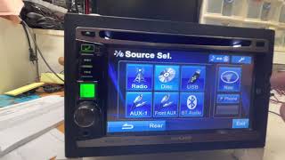 Restauration Autoradio alpine IVE530BT Radio CDNAVBluetoothAux [upl. by Wilona]