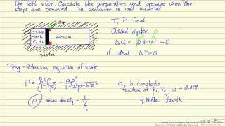 Real Gas Expansion [upl. by Idnar833]