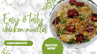 Chicken noodles recipe🍜 नूडल्स रेसिपी chickennoodles noodlesrecipe noodlesrecipewithchicken [upl. by Nylatsyrk]