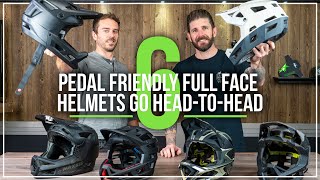 Pedal Friendly Full Face Helmet Roundup [upl. by Cocke]