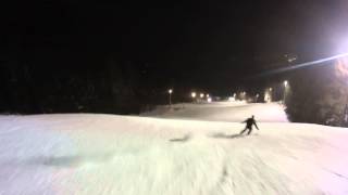 Semmering  Hirschenkogel Piste 5 Westhang Nacht [upl. by Coriss319]