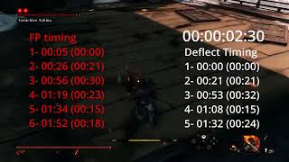 Sekiro  Timing For Sword DeflectParry Floating Passage [upl. by Artina174]