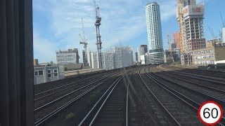 4K Cabview Class 444 029 London Waterloo  Southampton Central  15062017 [upl. by Eirellam]