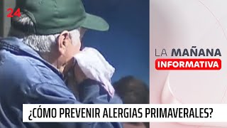 ¿Cómo prevenir alergias primaverales experto da consejos  24 Horas TVN Chile [upl. by Oswell926]