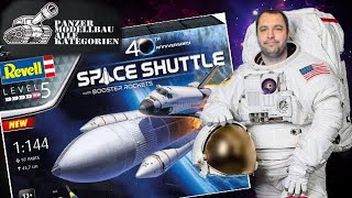 Revell Space Shuttle mit Booster 1144 Inbox Review￼ [upl. by Naneek]