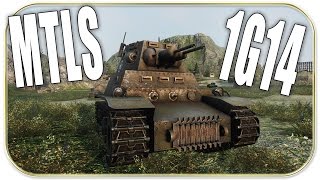 World of Tanks  RARE TANK  MTLS1G14 Gameplay [upl. by Franciska158]